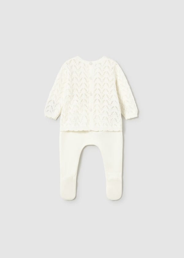 Mayoral Usa Inc Newborn Knit Leg Warmer Set in Ceramic - Little Miss Muffin Children & Home