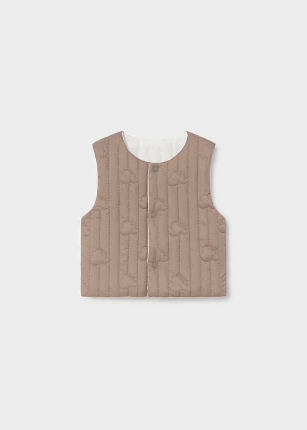 Mayoral Usa Inc Newborn Reversible Quilted Vest - Little Miss Muffin Children & Home