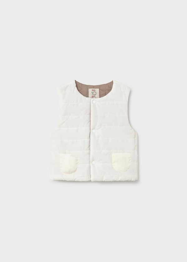 Mayoral Usa Inc Newborn Reversible Quilted Vest - Little Miss Muffin Children & Home