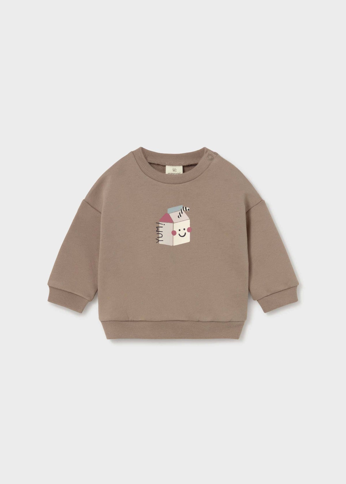 Newborn Printed Sweatshirt, 2 Colors Available