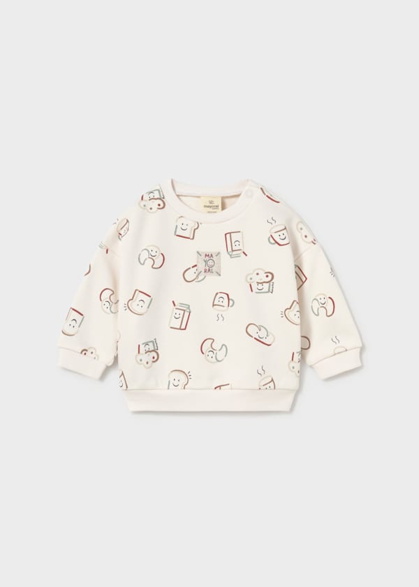 Mayoral Usa Inc Newborn Printed Sweatshirt, 3 Colors Available - Little Miss Muffin Children & Home