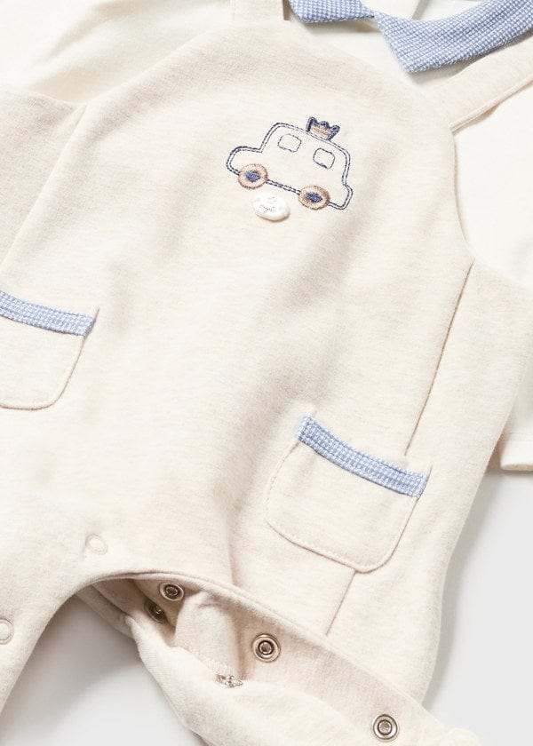 Mayoral Usa Inc Mayoral Footed Fleece Romper - Little Miss Muffin Children & Home