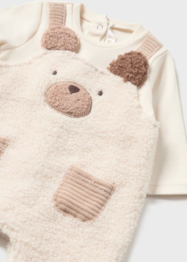 Mayoral Usa Inc Mayoral One-Piece Fleece Footed Romper - Little Miss Muffin Children & Home