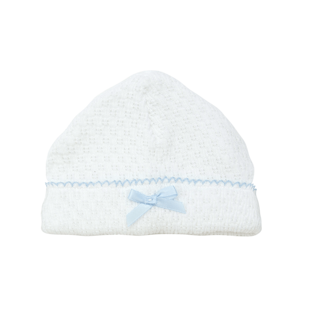 blue paty baby beanie