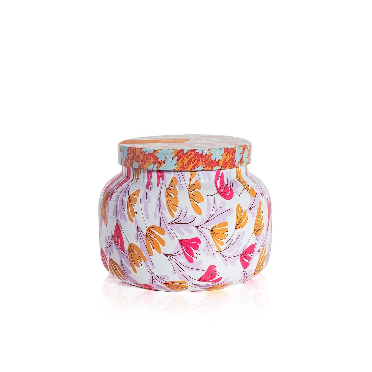 Capri Blue Pineapple Flower Pattern Play Jar - Little Miss Muffin Children & Home