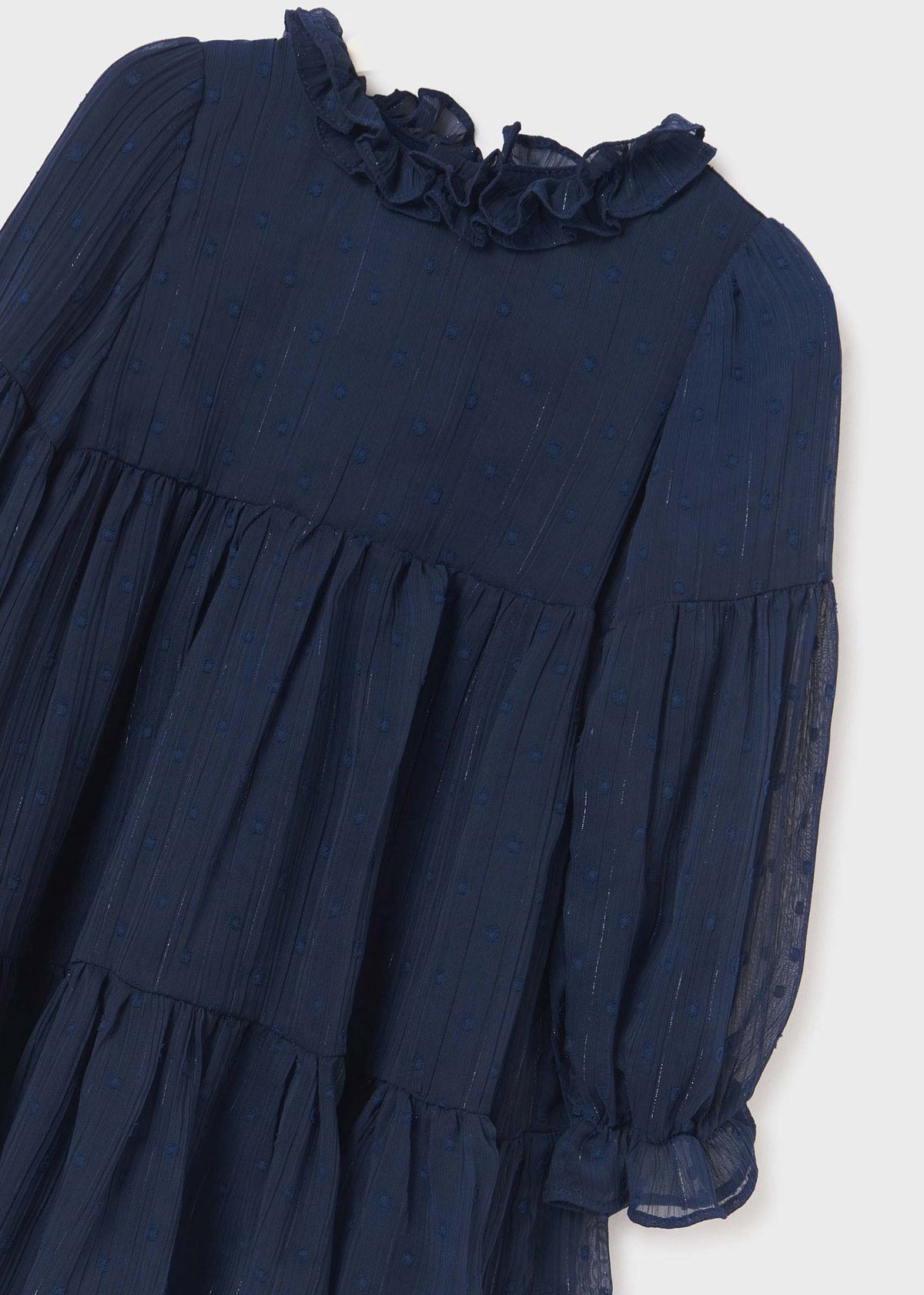 Abel & Lula Abel & Lula Plumeti Chiffon Dress - Little Miss Muffin Children & Home