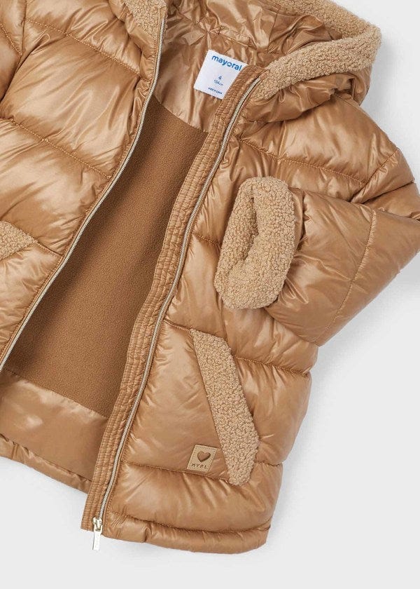 Mayoral Usa Inc Mayoral Fleece Lined Hooded Puffer Jacket - Little Miss Muffin Children & Home