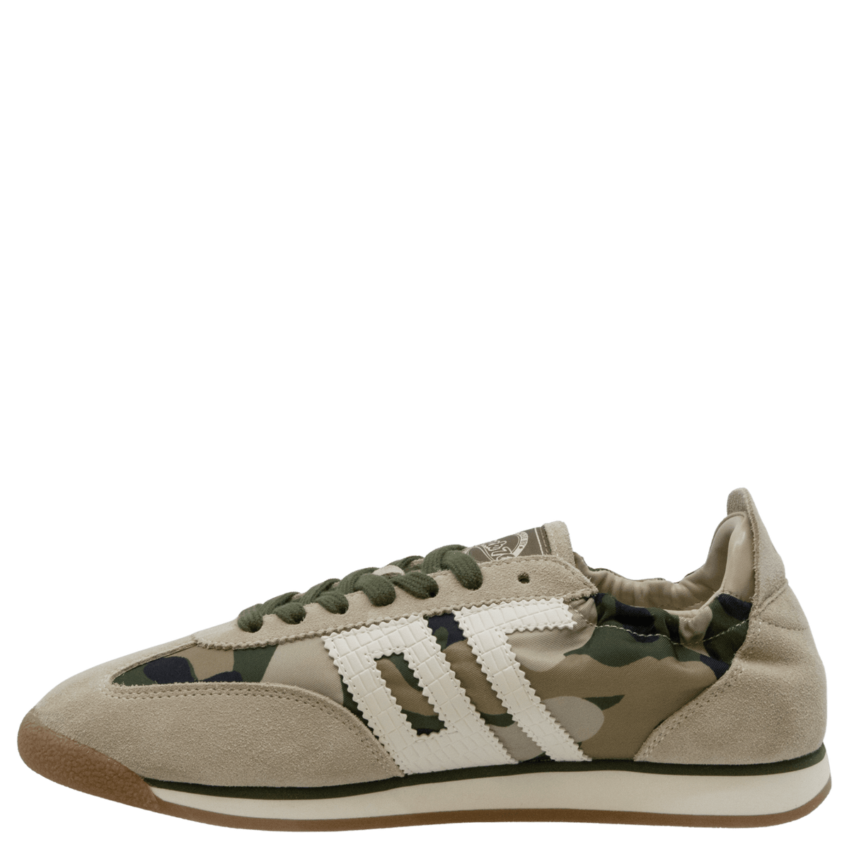 Back 70 Streetwear Rocket Sneakers in Camo Beige - Little Miss Muffin Children & Home
