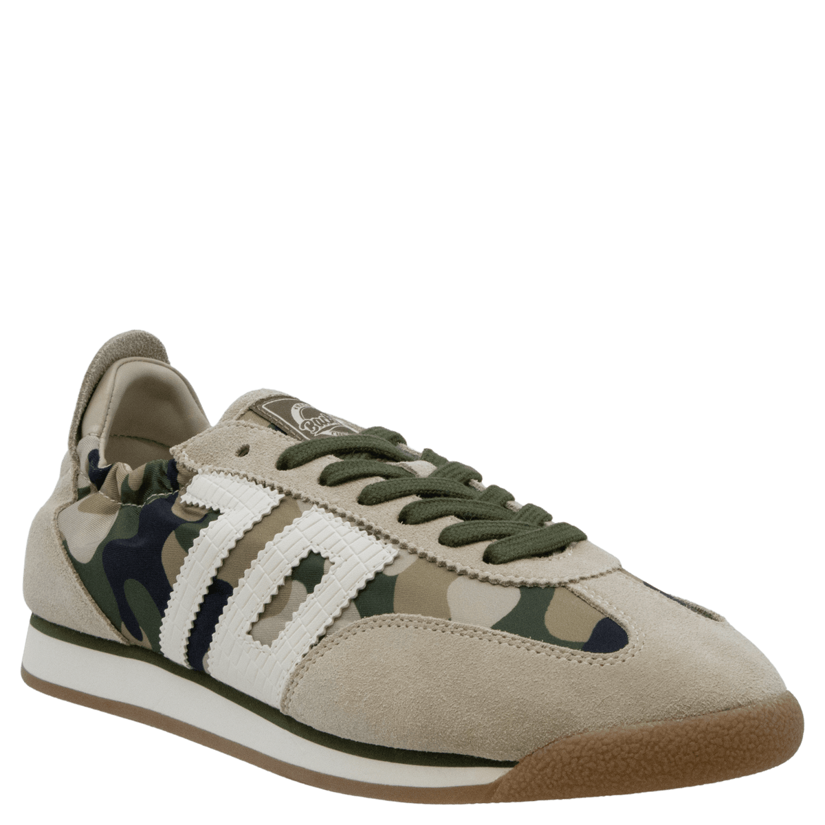 Back 70 Streetwear Rocket Sneakers in Camo Beige - Little Miss Muffin Children & Home