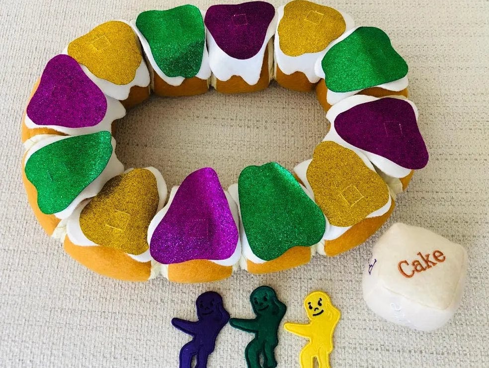Two Parties LLC Two Parties King Cake Toy Large - Little Miss Muffin Children & Home