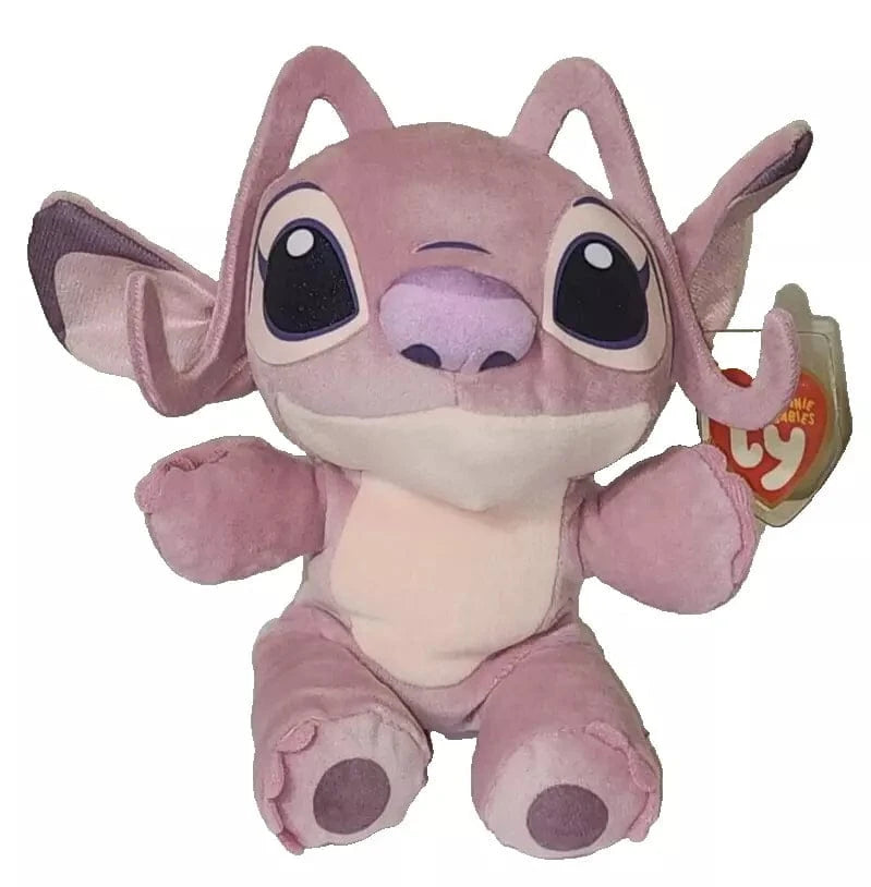 Ty Inc Ty Inc Beanie Babies Disney Stitch Angel Pink Alien Plush - Little Miss Muffin Children & Home