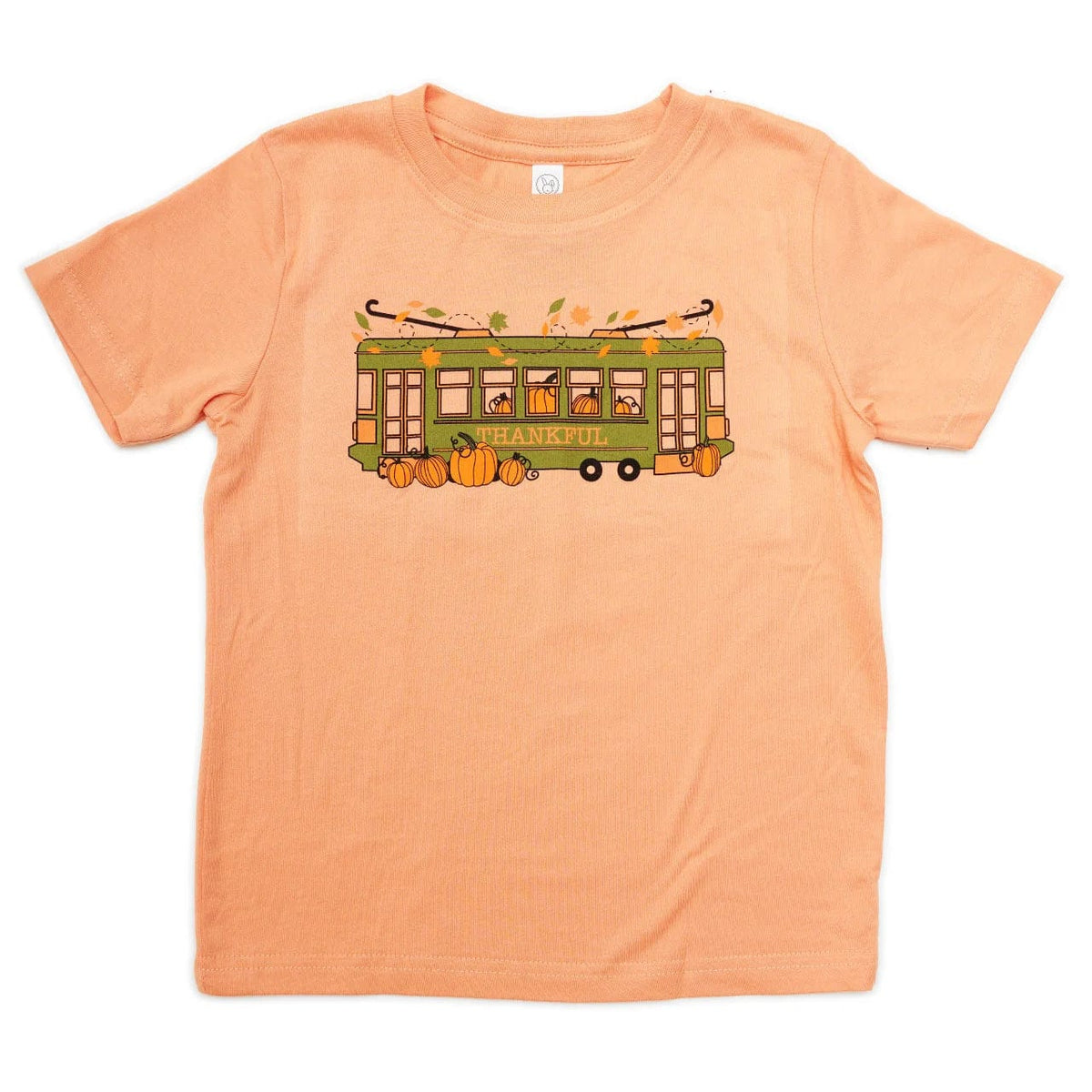 Bon Temps Boutique Bon Temps Boutique Thankful Streetcar Tee in Sunset - Little Miss Muffin Children & Home