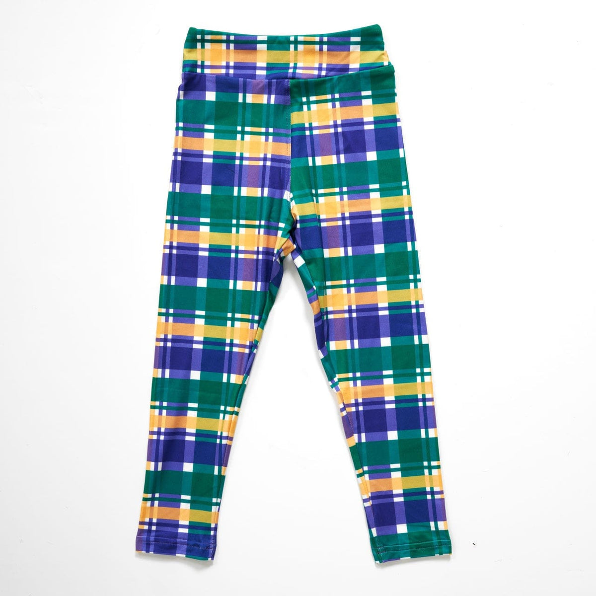 Bon Temps Boutique Bon Temps Boutique Mardi Gras Madras Kids Leggings - Little Miss Muffin Children & Home
