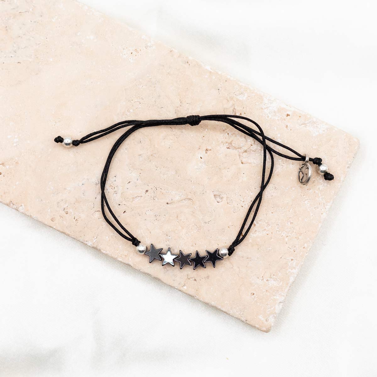 My Saint My Hero North Star Black Hematite Bracelet - Little Miss Muffin Children & Home