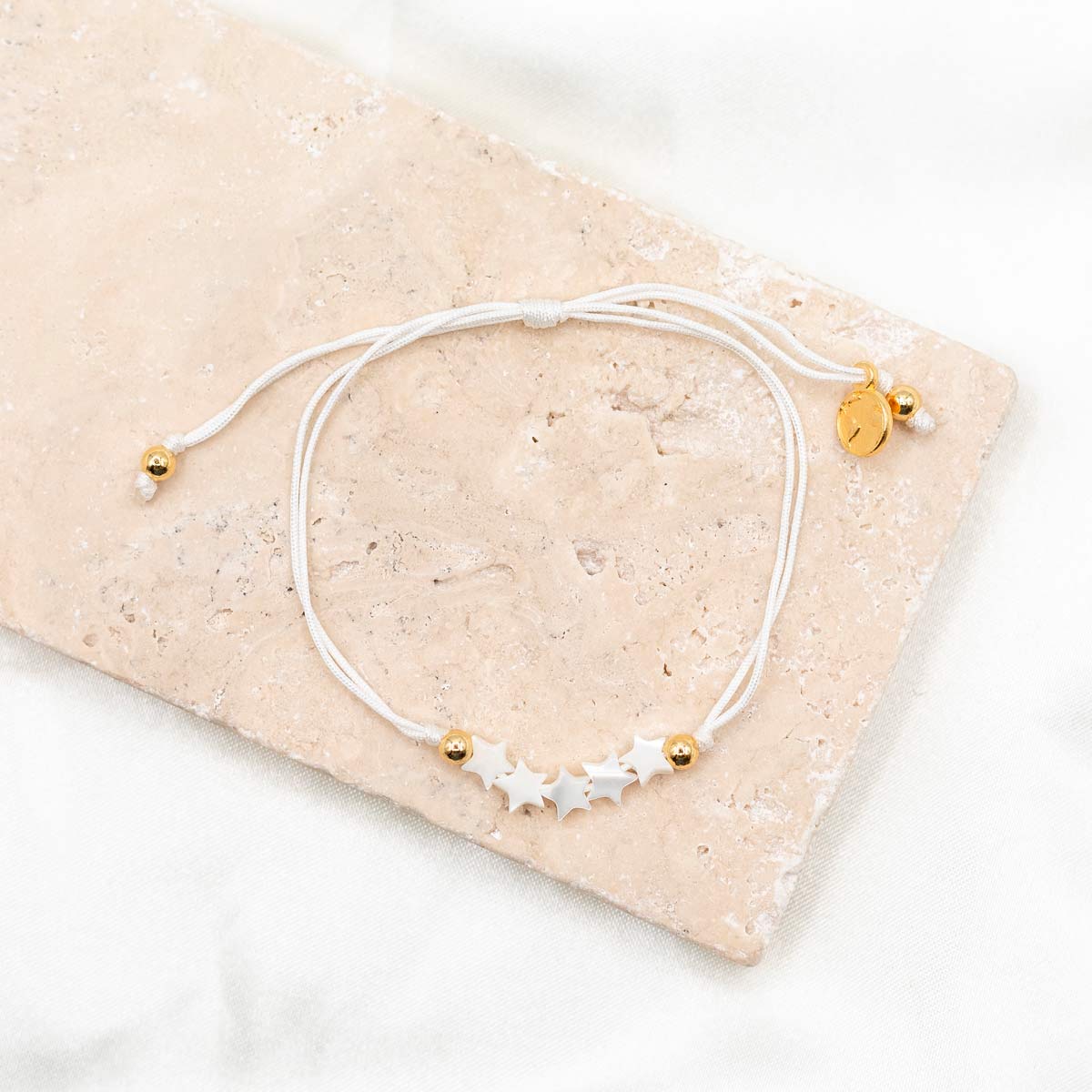 My Saint My Hero North Star White Mother of Pearl Bracelet - Little Miss Muffin Children & Home