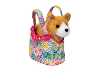 sunny smiles corgi plush toy