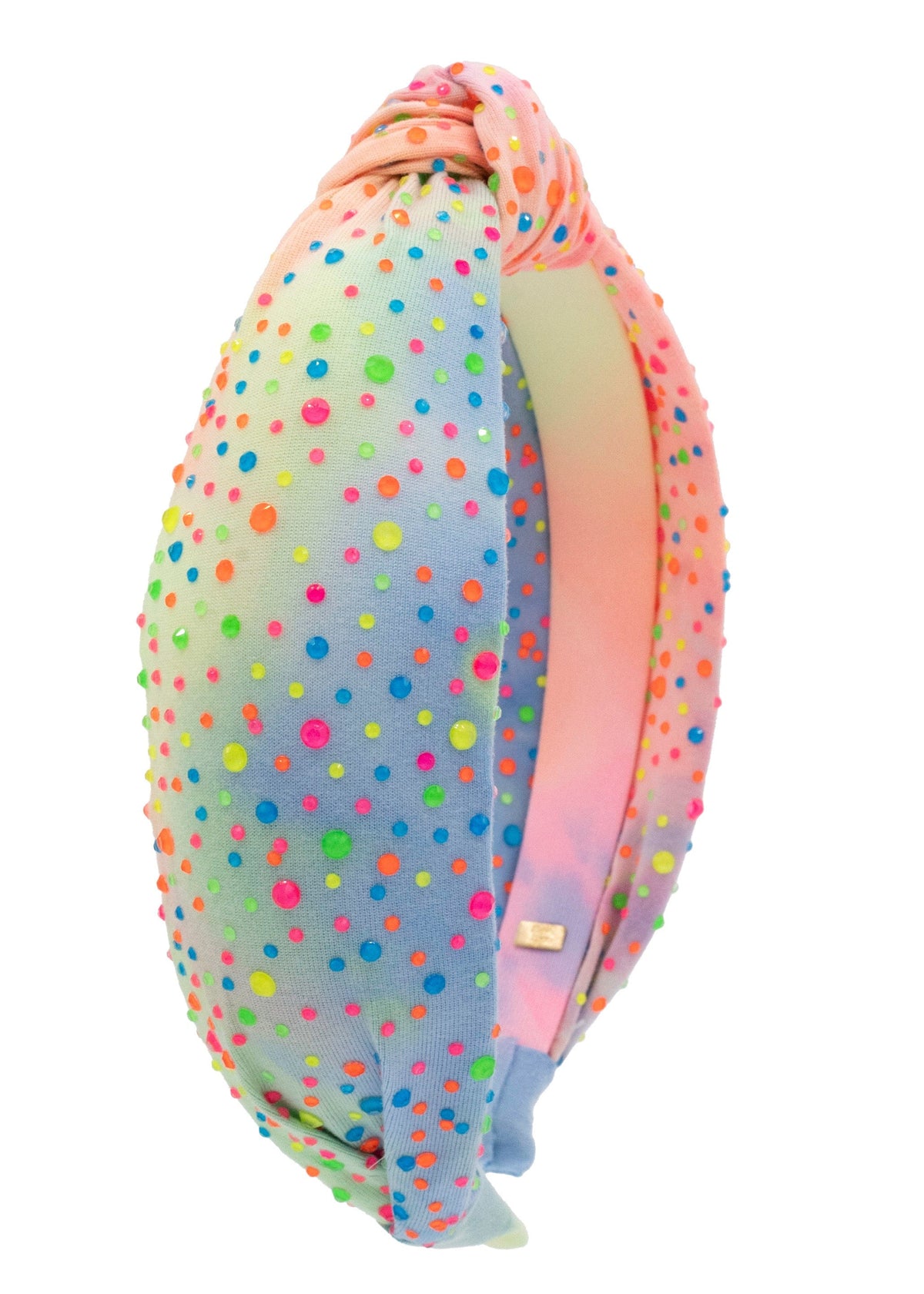 Bari Lynn Tye Dye Jewel Tulle Knot Headband - Little Miss Muffin Children & Home