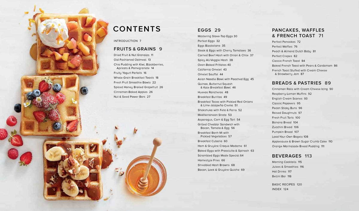 Simon & Schuster The Breakfast Bible: 100+ Favorite Recipes to Start the Day - Little Miss Muffin Children & Home