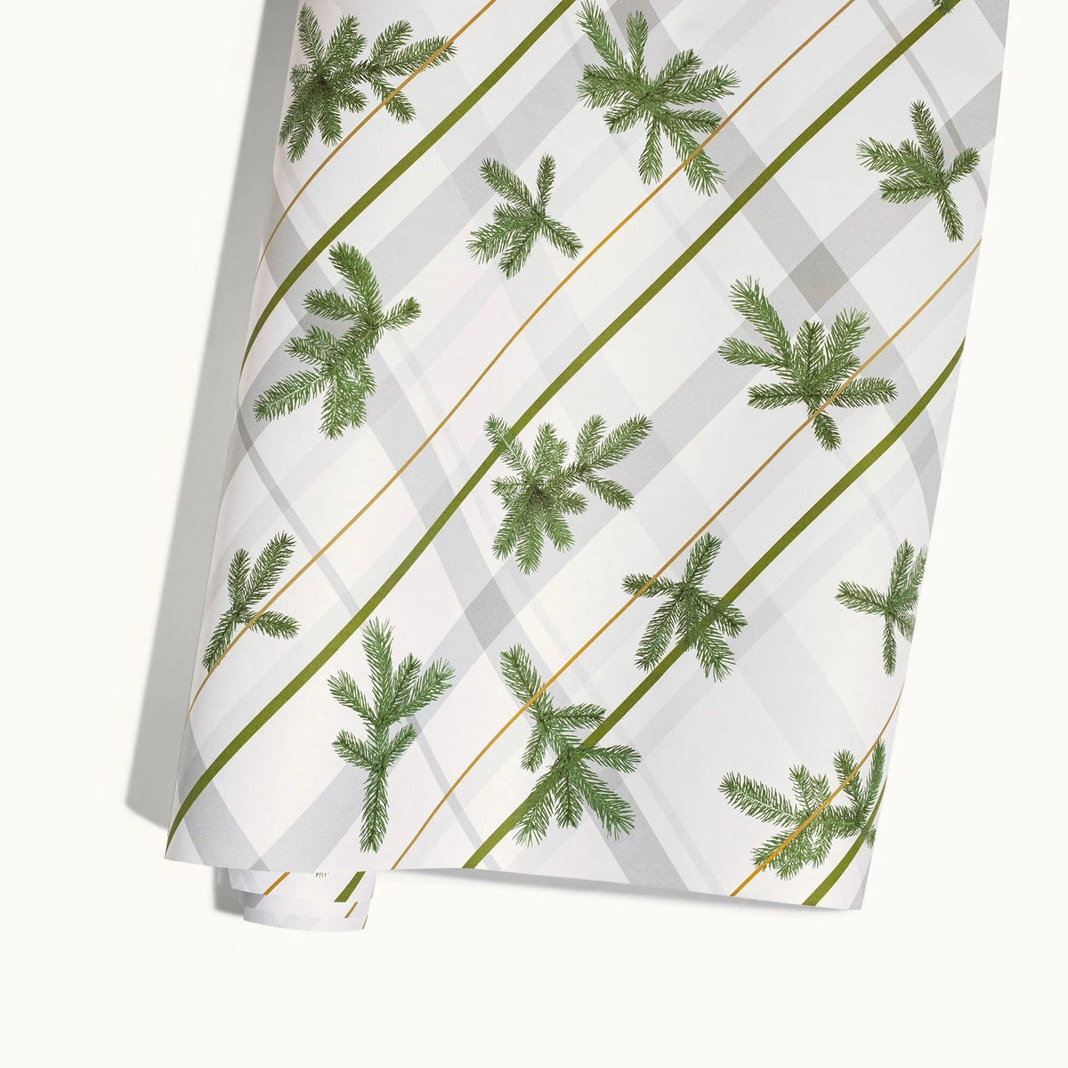 Thymes Frasier Fir Fragranced Wrapping Paper, alternate view 3