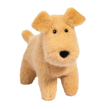 tim tan dog plush toy