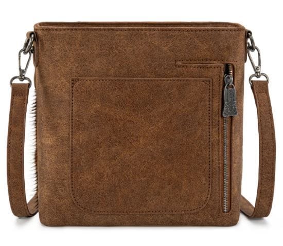 Montana West Brown Western Hair-On Cowhide Crossbody - Little Miss Muffin Children & Home