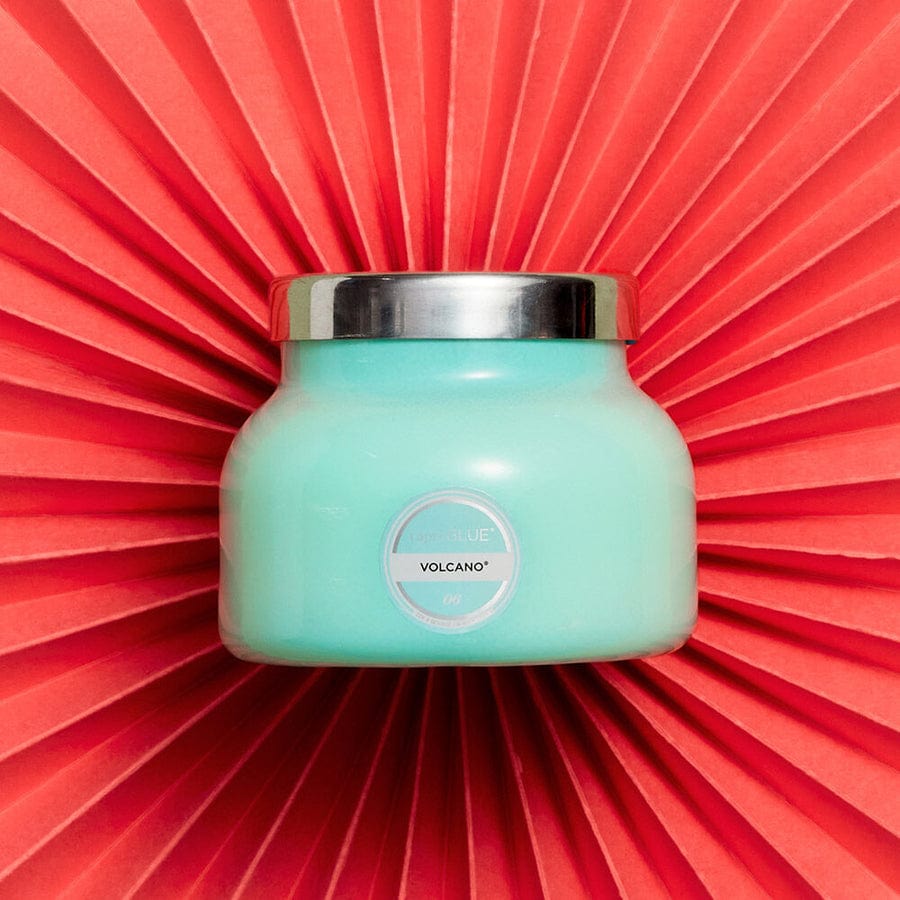 Capri Blue Volcano Aqua Opaline Signature Jar 8oz Candle - Little Miss Muffin Children & Home