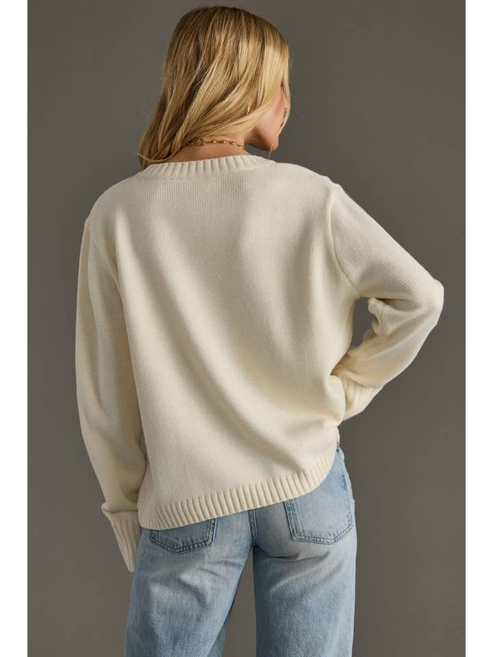 whiskey weather sweater for women