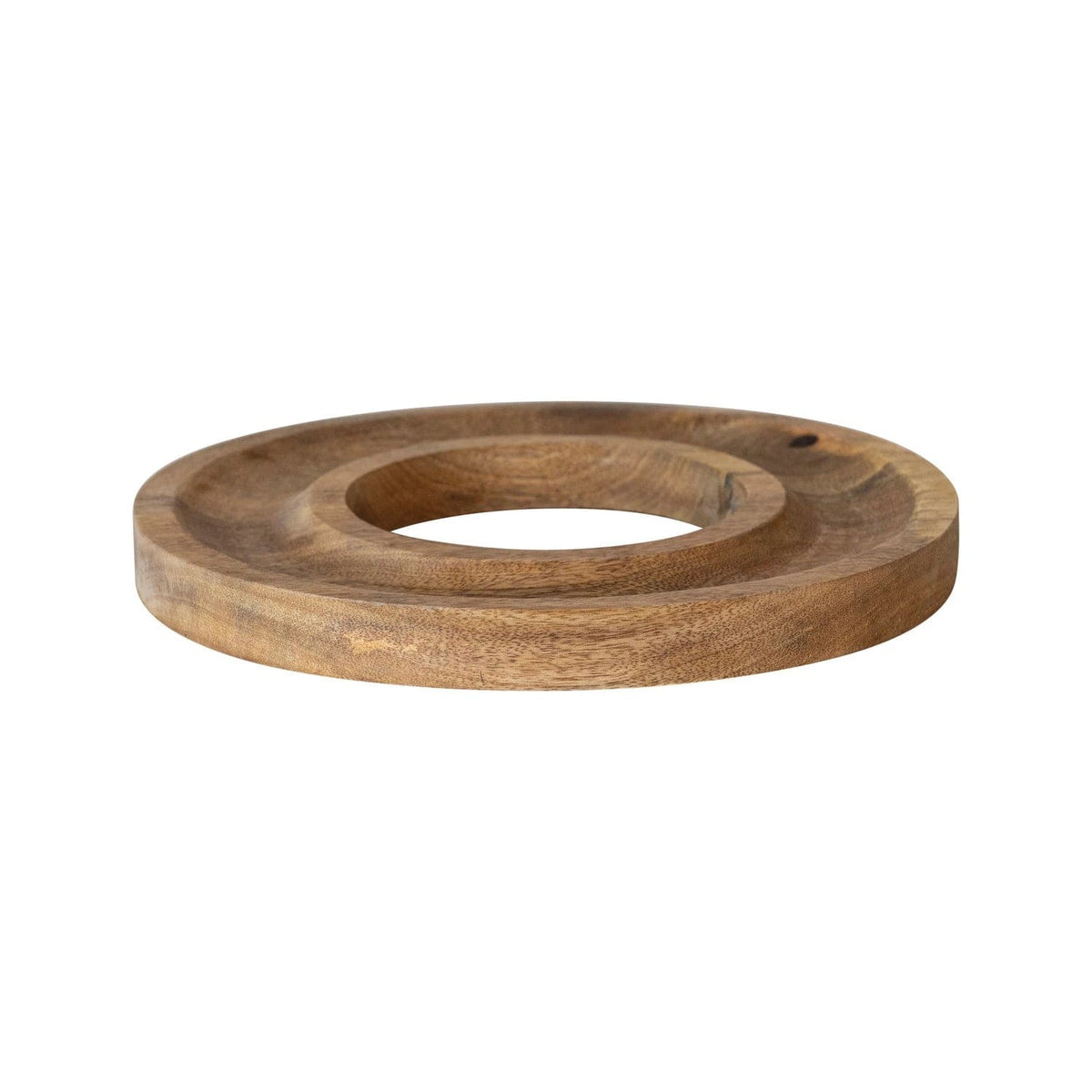 Creative Co-op Creative Co-op Circular Mango Wood Serving Tray - Little Miss Muffin Children & Home