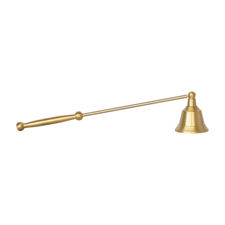 Gold candle snuffer