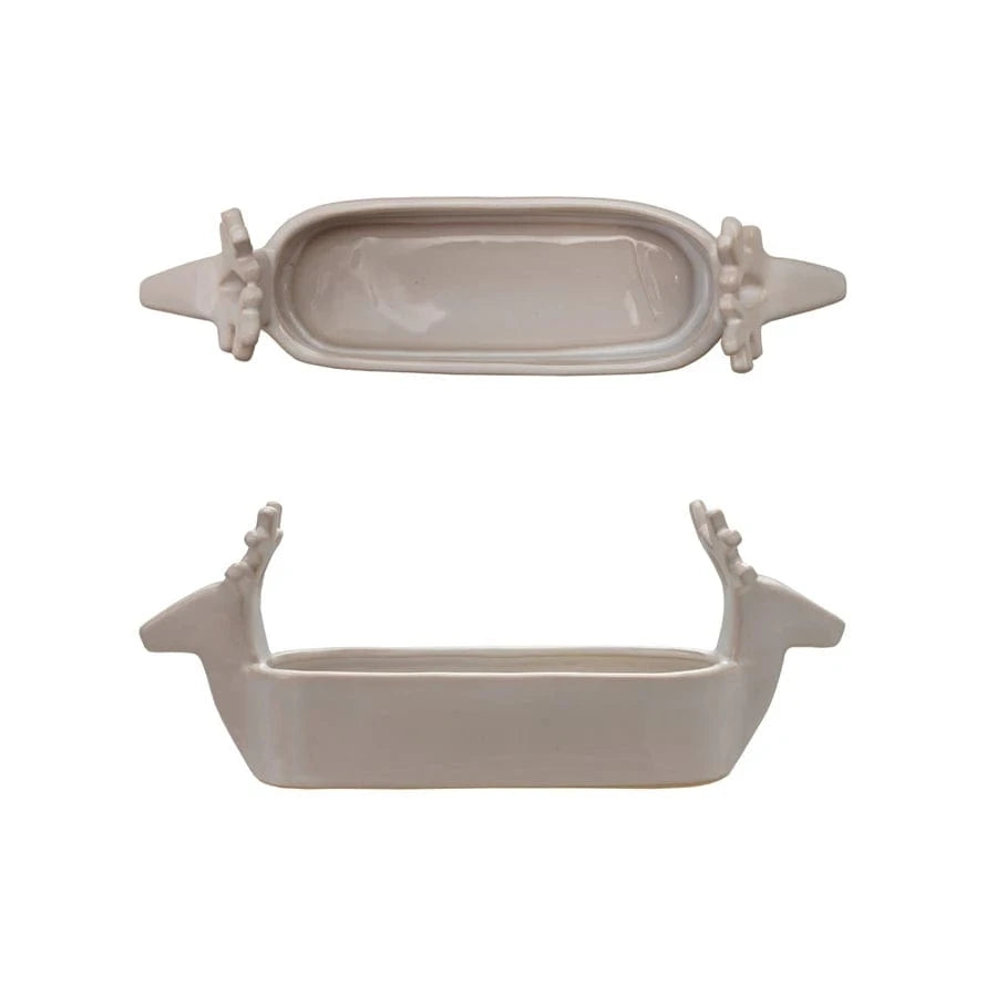 serveware deer dish