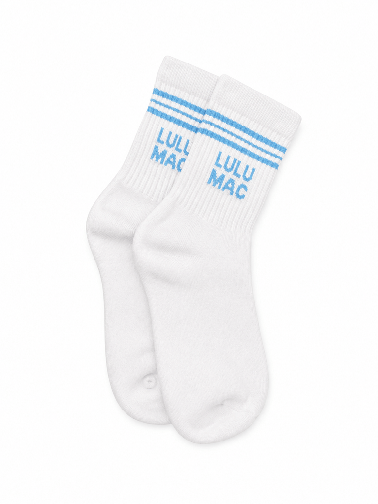 Girlie Girl Originals Lulu Mac Socks Single Pair - Light Blue - Little Miss Muffin Children & Home