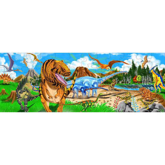 Melissa & Doug - Melissa & Doug Land of Dinosaurs Floor Puzzle (48 Pieces) - Little Miss Muffin Children & Home