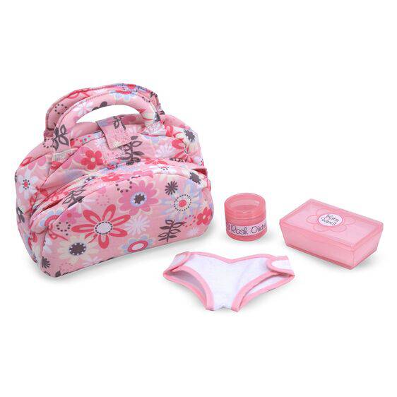 Melissa & Doug - Melissa & Doug Mine to Love - Diaper Bag Set - Little Miss Muffin Children & Home