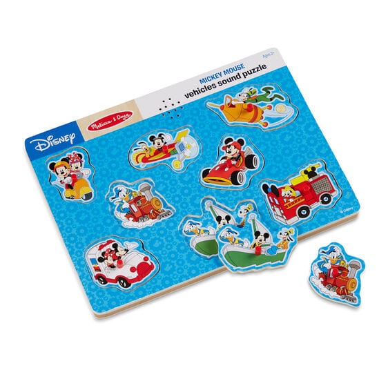 Melissa & Doug Melissa & Doug Mickey Mouse & Friends Vehicles Wooden Sound P - Little Miss Muffin Children & Home