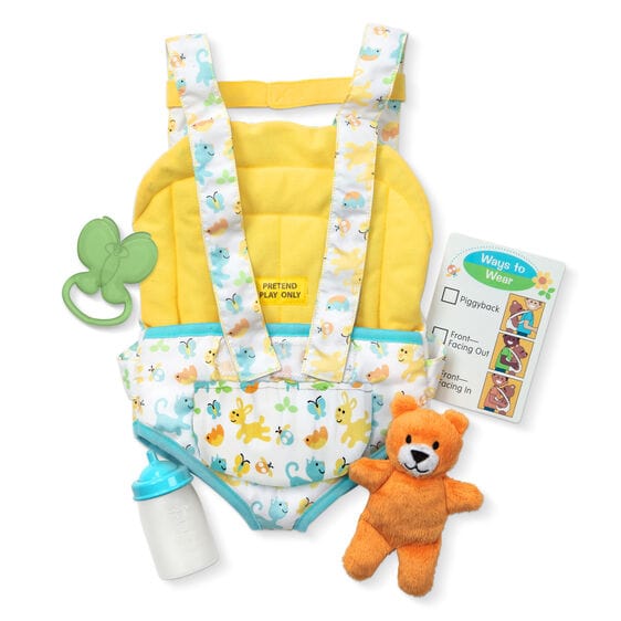 Melissa & Doug Melissa & Doug 31715 Mine To Love Carrier Play Set - Little Miss Muffin Children & Home
