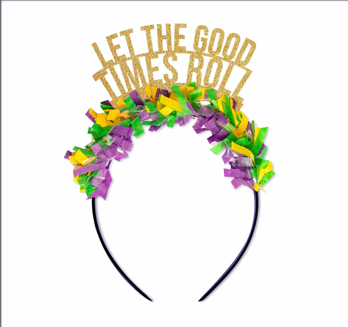 Festive Gal Festive Gal Let The Good Times Roll Crown - Little Miss Muffin Children & Home