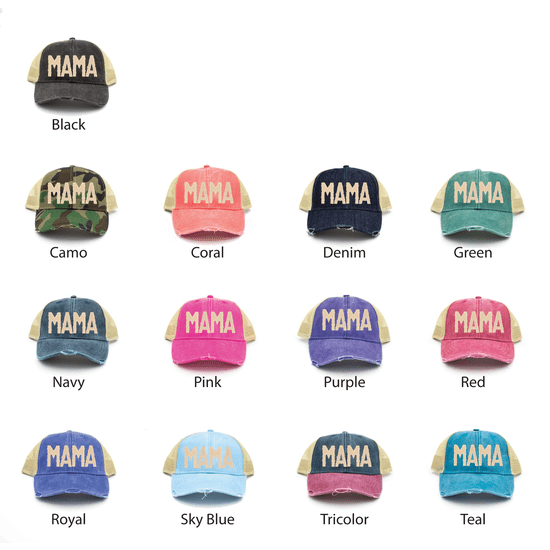Cotton Mule Cotton Mule Mama Trucker Hat - Little Miss Muffin Children & Home