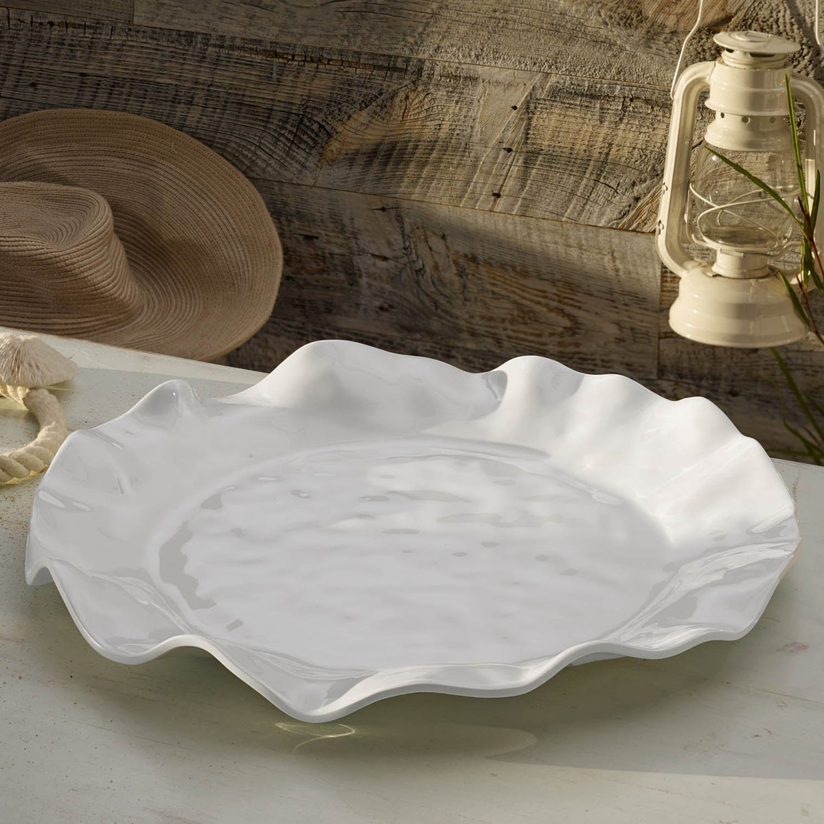 Beatriz Ball - Beatriz Ball VIDA Havana White Round Platter 2411 - Little Miss Muffin Children & Home
