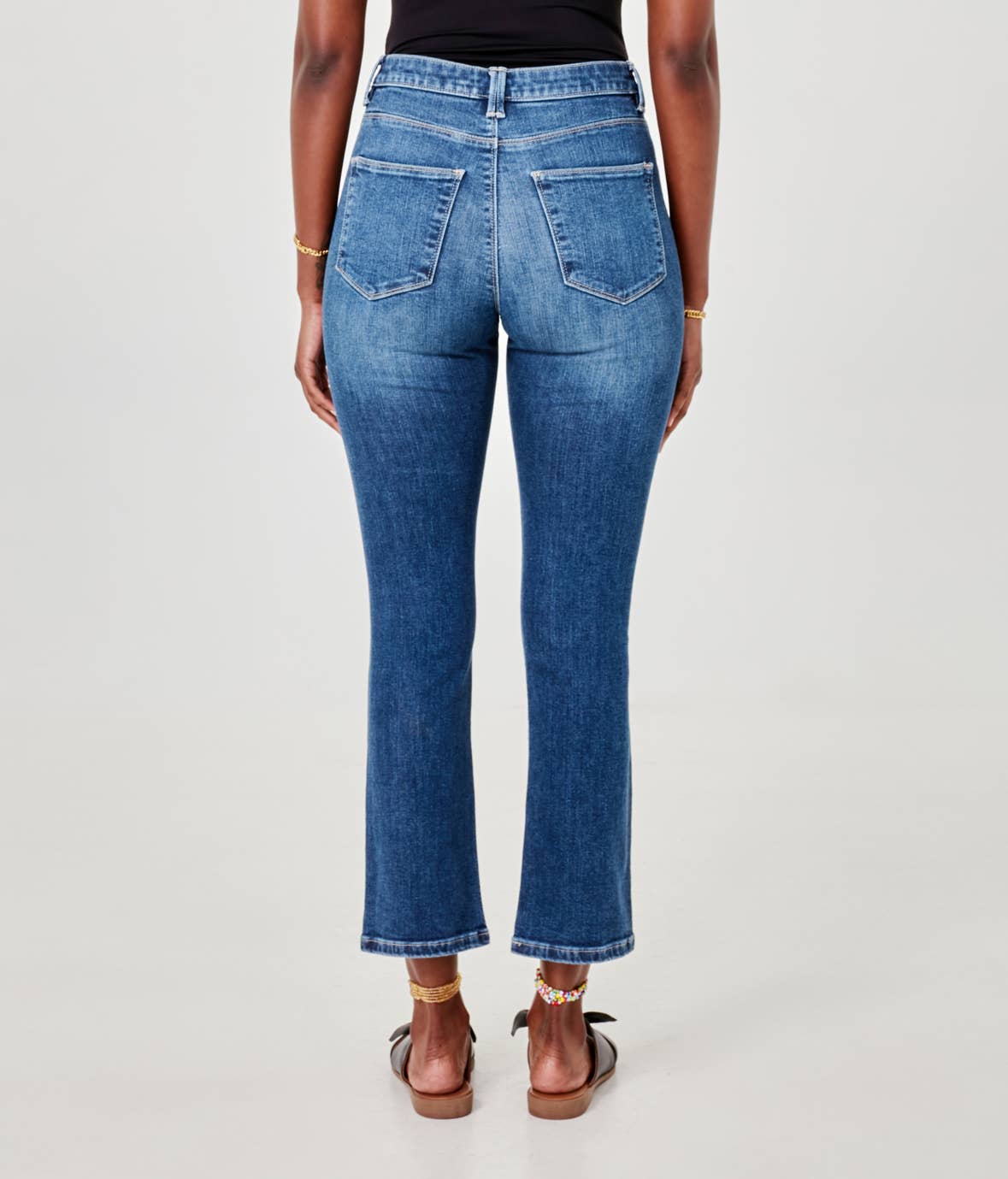 Lola Jeans Lola Jeans High Rise Straight Jeans - Little Miss Muffin Children & Home