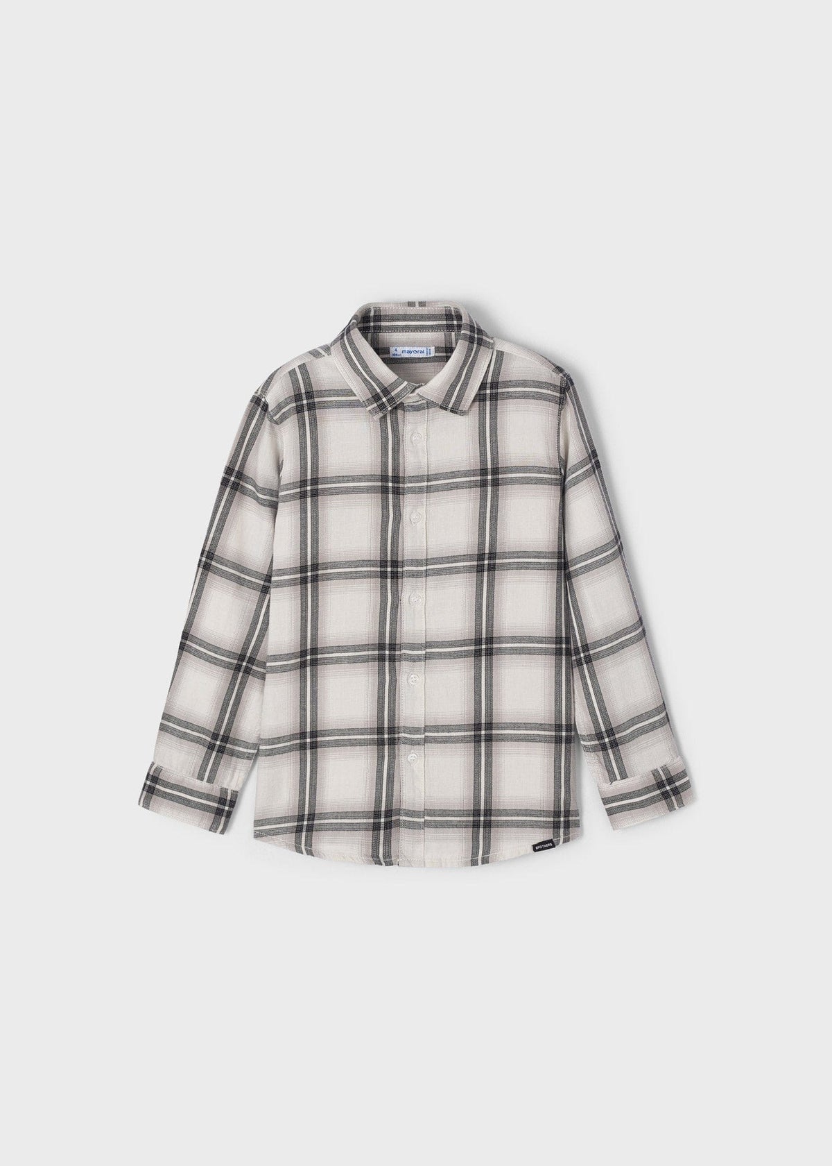 MAY - Mayoral Usa Inc Mayoral Longsleeve Checked Shirt - Little Miss Muffin Children & Home