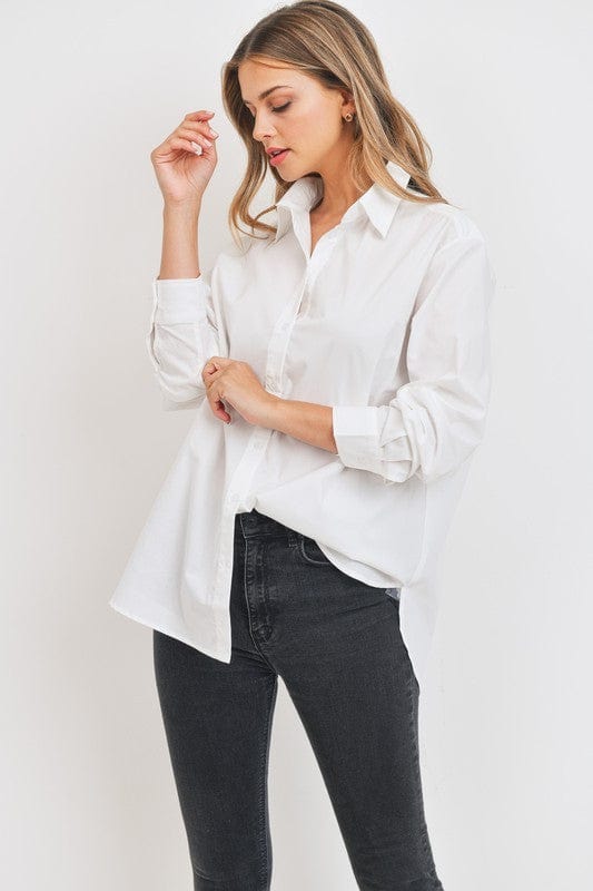 American Fit American Fit Button Down Boyfriend Shirt - Little Miss Muffin Children & Home