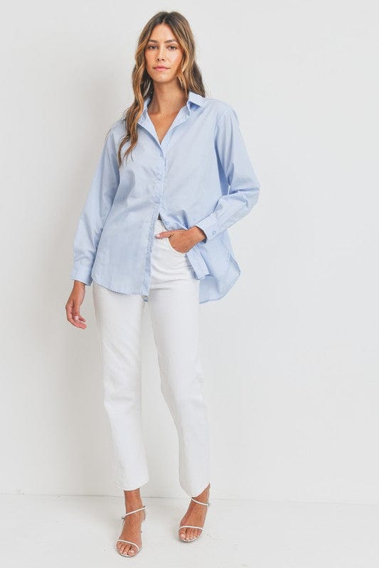 American Fit American Fit Button Down Boyfriend Shirt - Little Miss Muffin Children & Home
