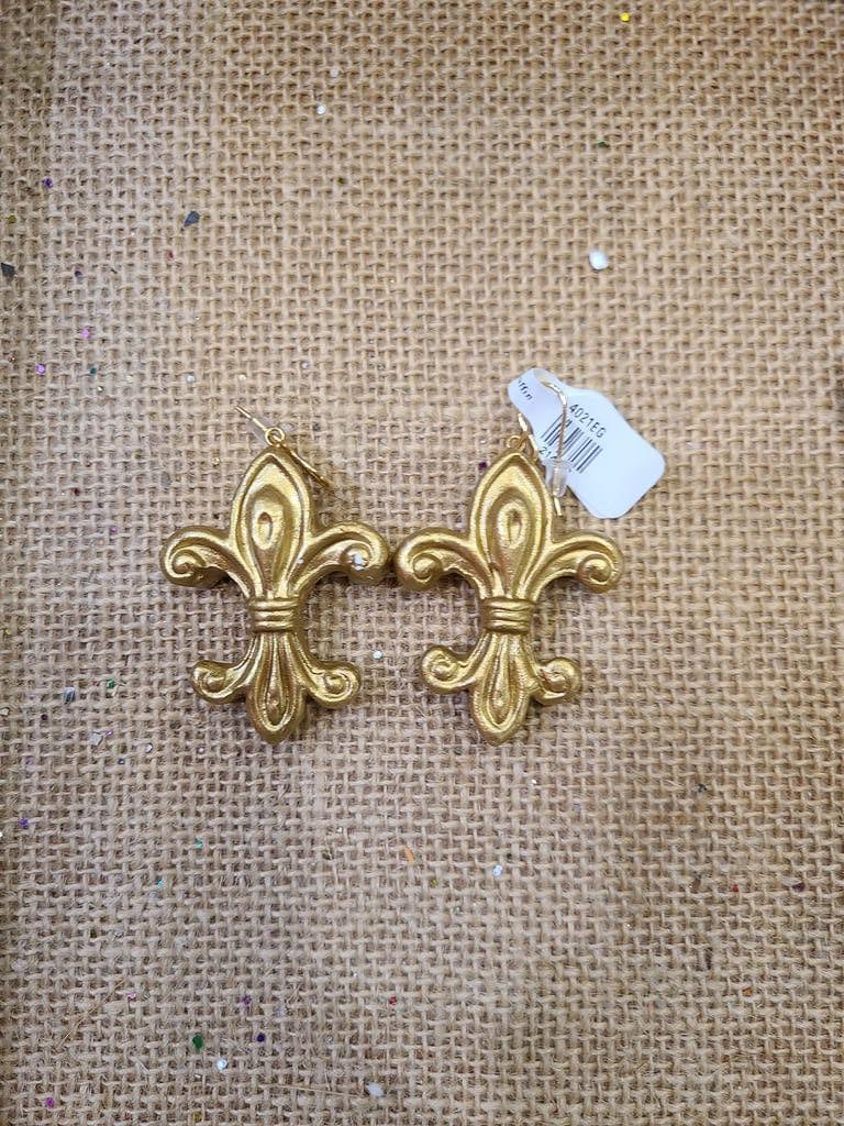 Carol Cassisa Carol Cassisa Grande Fleur de Louisiana Earrings - Little Miss Muffin Children & Home