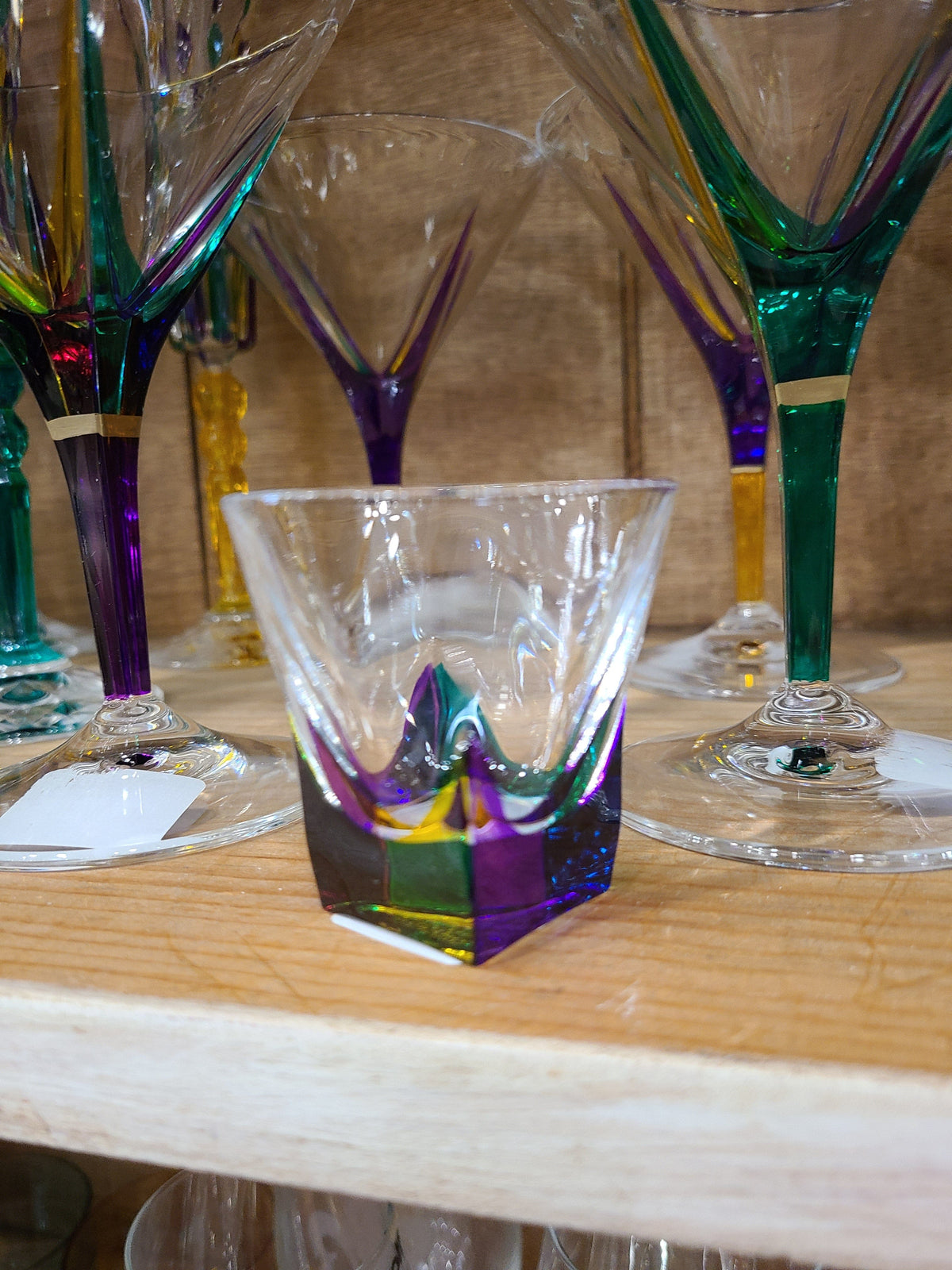 Gage Gage Venetian Mardi Gras Fusion Shot Glass - Little Miss Muffin Children & Home