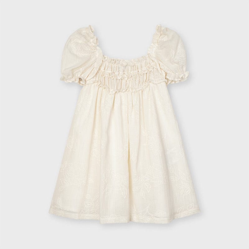 Mayoral Mayoral Girl's Puff Sleeve Dress - Little Miss Muffin Children & Home