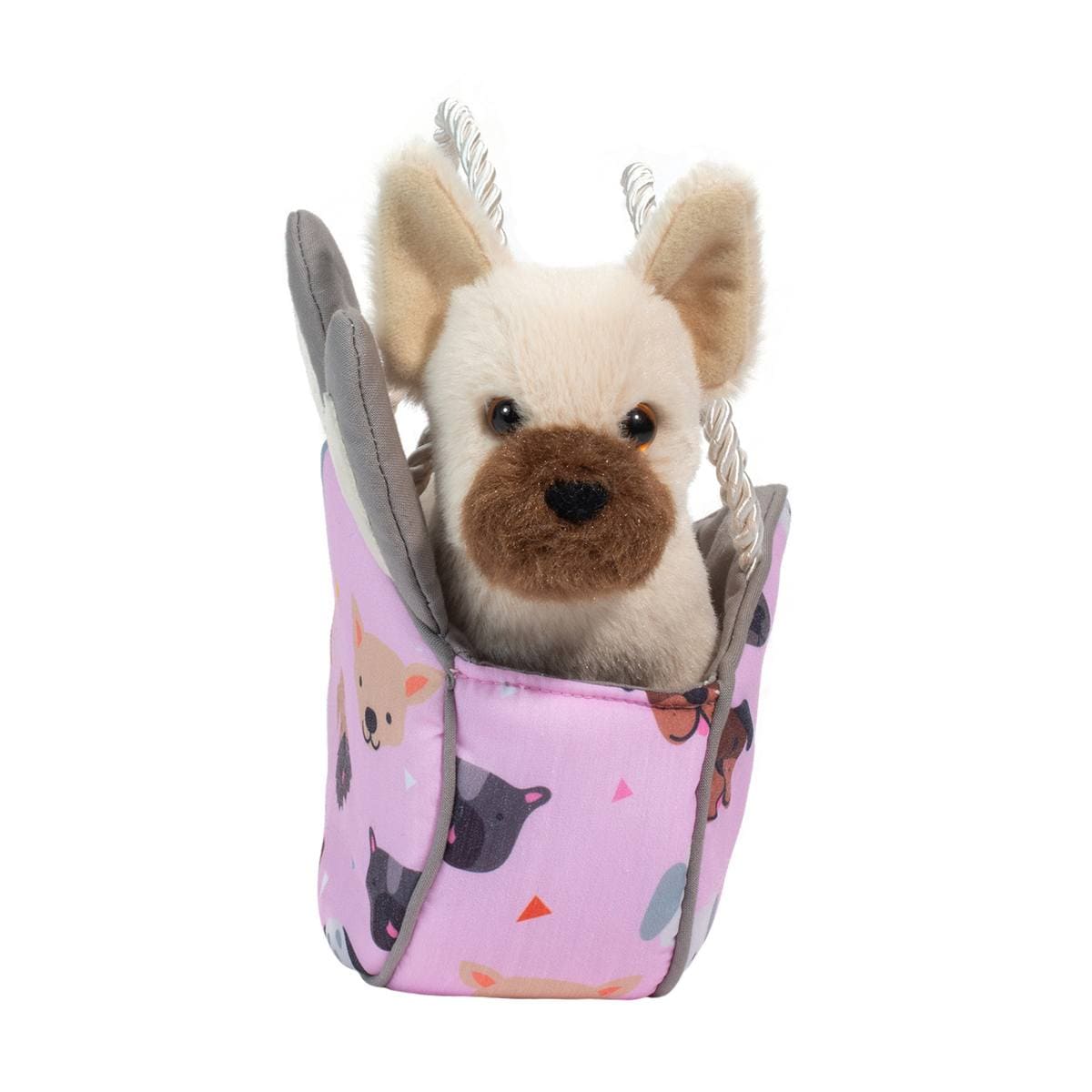 DOU - Douglas Toys Douglas Toys Puppy Pawty Sak with French Bulldog - Little Miss Muffin Children & Home