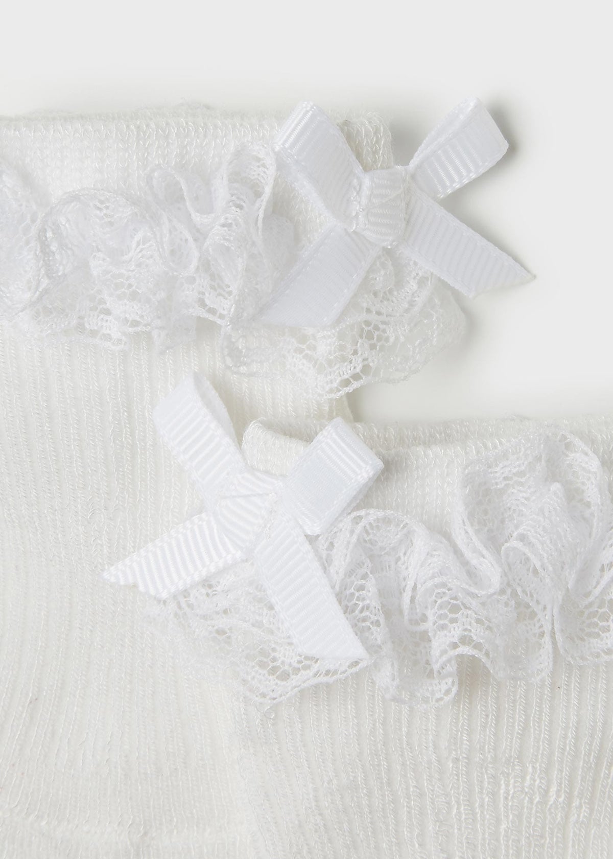 Mayoral Mayoral Ruffle Dressy Socks - Little Miss Muffin Children & Home