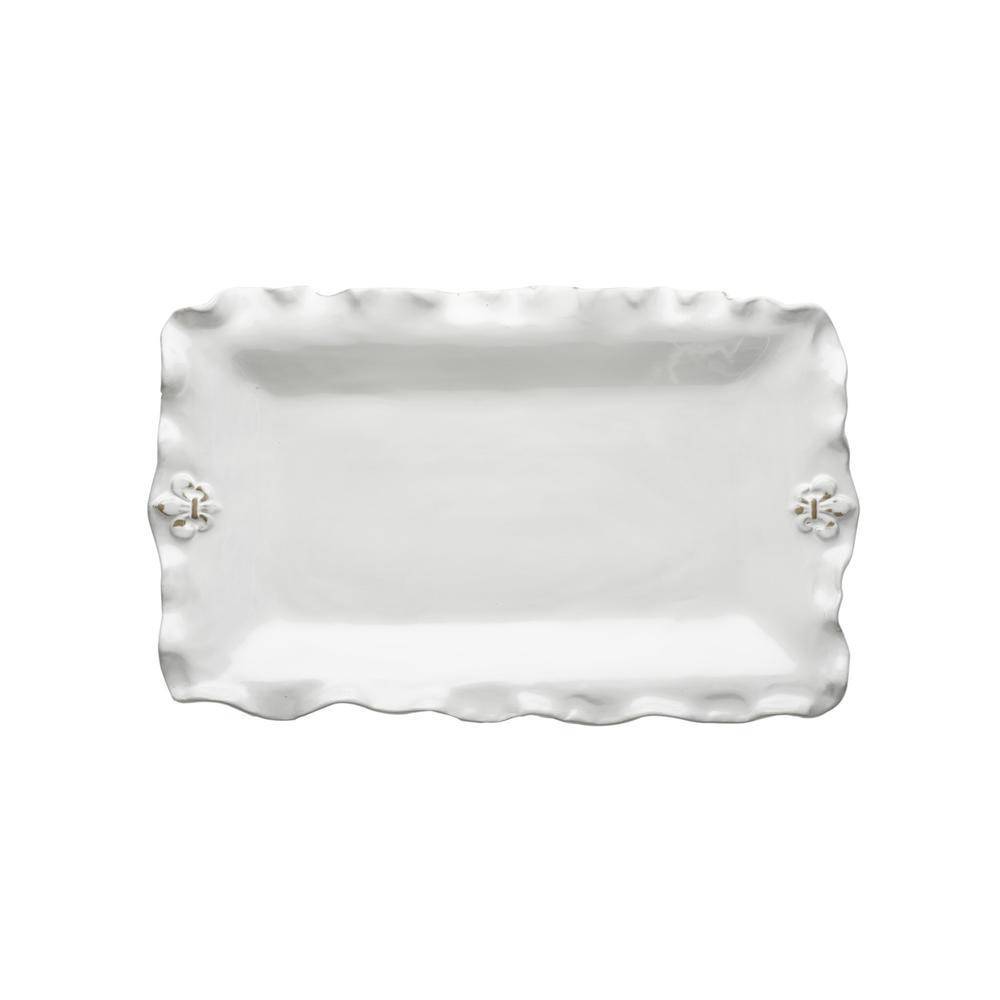 Abigails Home Decor - Abigails Fleur de Lis Rectangular Platter - Little Miss Muffin Children & Home