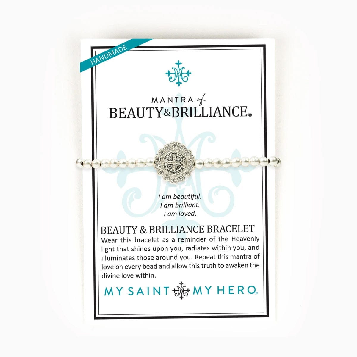 My Saint My Hero My Saint My Hero Bracelet Mantra of Beauty & Brilliance - Little Miss Muffin Children & Home