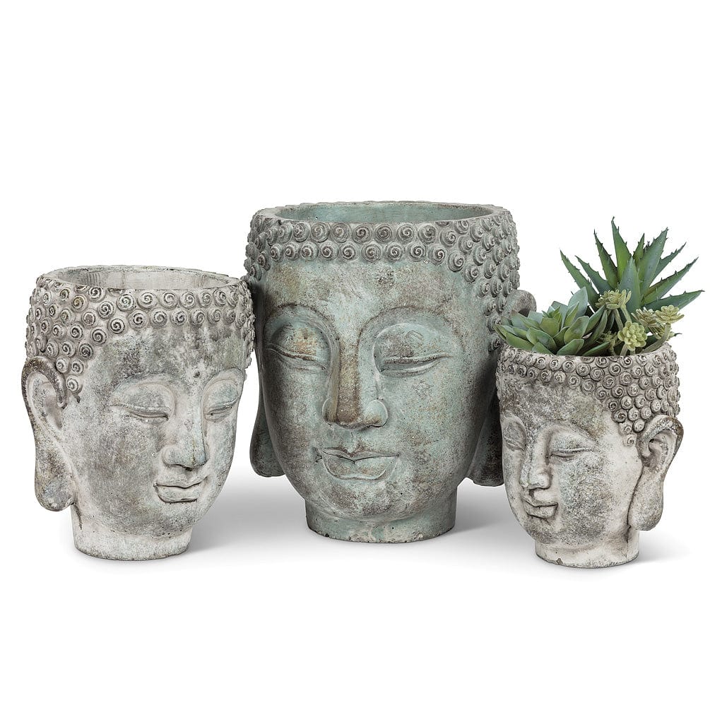 ABB - Abbott Abbott Large Buddha Head Planter - Little Miss Muffin Children & Home